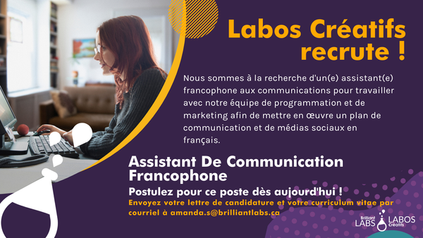 Assistant De Communication Francophone